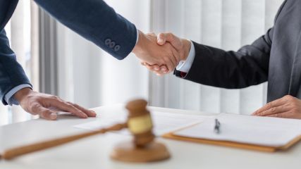 ASBondy Law two men shaking hands